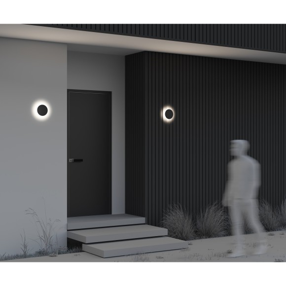 Уличный настенный светильник Maytoni O420WL-L12GF Wald IP65 светодиодный LED 12W Уличный настенный светильник Maytoni O420WL-L12GF Wald IP65 светодиодный LED 12W