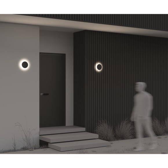 Уличный настенный светильник Maytoni O420WL-L12GF Wald IP65 светодиодный LED 12W Уличный настенный светильник Maytoni O420WL-L12GF Wald IP65 светодиодный LED 12W