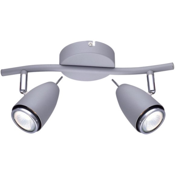 Спот настенный Arte Lamp A1966AP-2GY REGISTA под лампы 2xGU10 50W