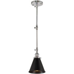 Подвесной светильник Rubi LDP B007 CHR+BK Подвесной светильник Rubi LDP B007 CHR+BK