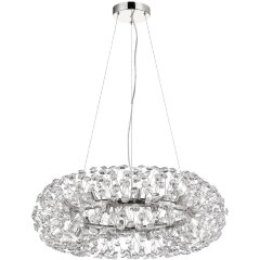 Подвесной светильник кольцом Lussole LSP-8582 ALASKA IP21 под лампы G9 800W Подвесной светильник кольцом Lussole LSP-8582 ALASKA IP21 под лампы G9 800W