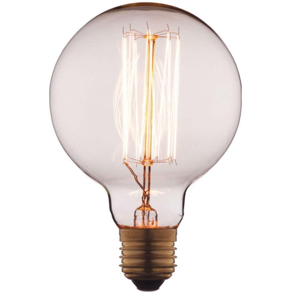 G9540 Loft It EDISON BULB ретро-лампа накаливания, шар, E27, 40 Вт, Ø95 мм, высота 135 мм, 220 В