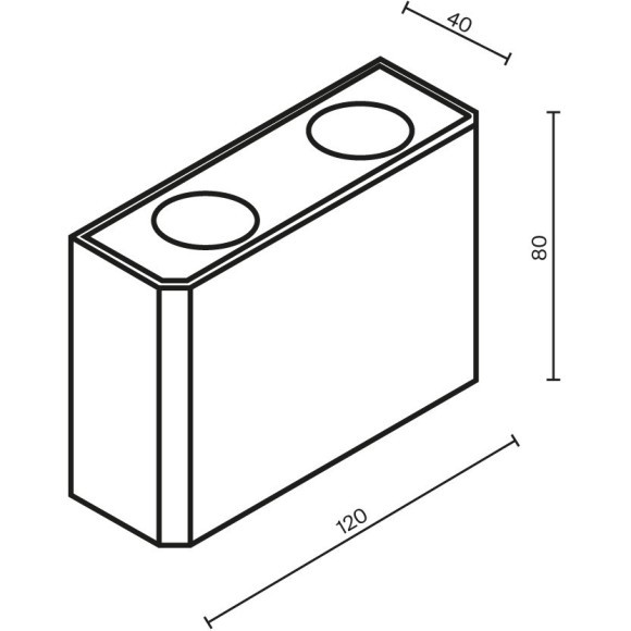 Архитектурная подсветка Outdoor O433WL-L4GF3K