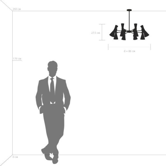 Люстра потолочная Dumo Lightstar 816086