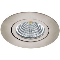 98307 Светодиодный встраиваемый светильник SALICETO димм. с рег-кой, 6W(LED), Ø88, 450lm, 4000K, алюми