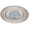 98307 Светодиодный встраиваемый светильник SALICETO димм. с рег-кой, 6W(LED), Ø88, 450lm, 4000K, алюми