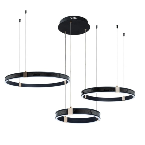 Подвесная люстра Arte Lamp SHINE A2222SP-3BK Подвесная люстра Arte Lamp SHINE A2222SP-3BK