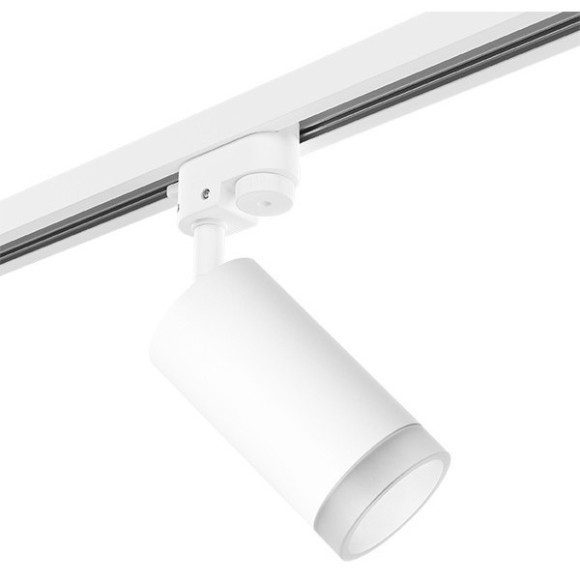 Однофазный двужильный трековый светильник Lightstar R1T43630 Rullo под сменную лампу GU10