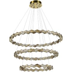 SL6009.203.03 Люстра подвесная ST-Luce Золотистый/Прозрачный,Янтарный LED 1*75W 3000K DIAMANTA SL6009.203.03 Люстра подвесная ST-Luce Золотистый/Прозрачный,Янтарный LED 1*75W 3000K DIAMANTA