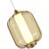 SL1193.303.01 Подвес ST-Luce Латунь/Янтарный LED 1*10,8W 3000K SUMMER