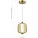 SL1193.303.01 Подвес ST-Luce Латунь/Янтарный LED 1*10,8W 3000K SUMMER
