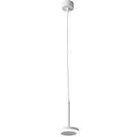 ST104.503.06 Светильник подвесной Белый LED 1*6W 3000K 468Lm Ra80 120° IP20 D112xH184 170-240V Подвесные светильники