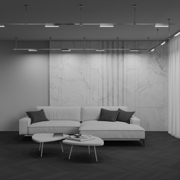 Трековый светильник Basis Flarity 4000K 18Вт 120° TR151-1-18W4K-PT