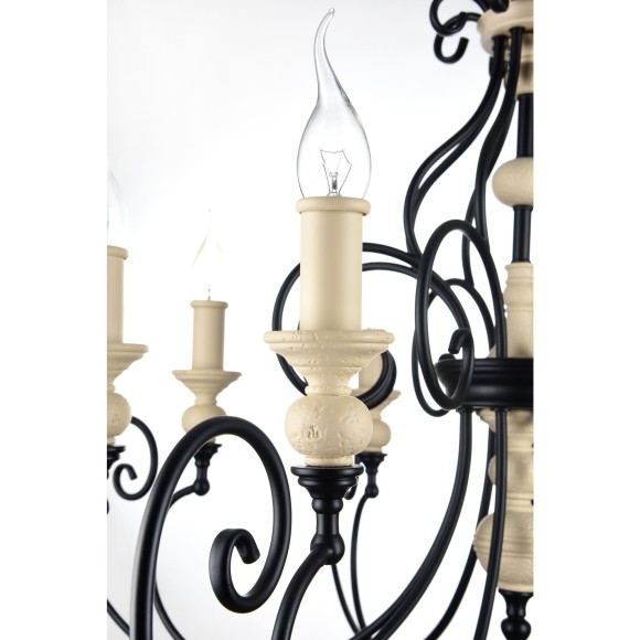 Люстра потолочная Maytoni H631-PL-06-B Karina под лампы 6xE14 60W