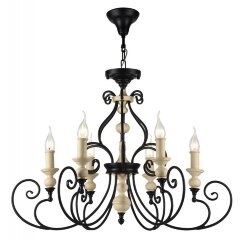 Люстра потолочная Maytoni H631-PL-06-B Karina под лампы 6xE14 60W Люстра потолочная Maytoni H631-PL-06-B Karina под лампы 6xE14 60W