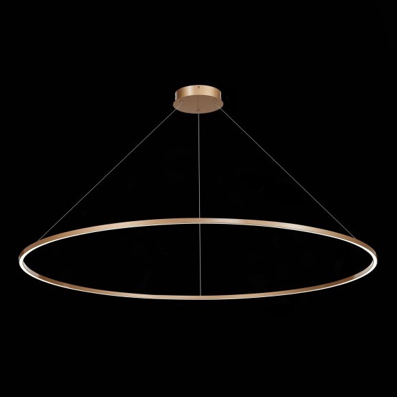 ST605.243.72 Светильник подвесной ST-Luce Золотистый/Белый LED 1*72W 4000K Подвесные светильники ST605.243.72 Светильник подвесной ST-Luce Золотистый/Белый LED 1*72W 4000K Подвесные светильники