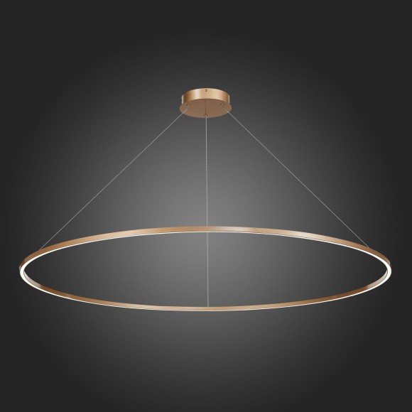 ST605.243.72 Светильник подвесной ST-Luce Золотистый/Белый LED 1*72W 4000K Подвесные светильники ST605.243.72 Светильник подвесной ST-Luce Золотистый/Белый LED 1*72W 4000K Подвесные светильники