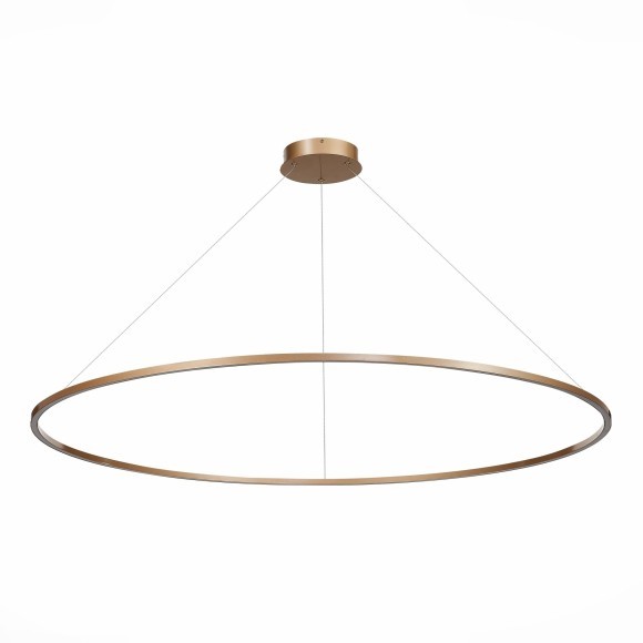 ST605.243.72 Светильник подвесной ST-Luce Золотистый/Белый LED 1*72W 4000K Подвесные светильники ST605.243.72 Светильник подвесной ST-Luce Золотистый/Белый LED 1*72W 4000K Подвесные светильники