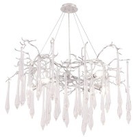Люстра Crystal Lux REINA SP8 D1000 SILVER PATINA