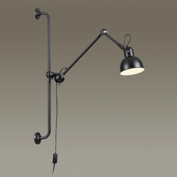 Настенный светильник на гибкой ножке Odeon Light 4125/1WA ARTA под лампу 1xE14 1*40W