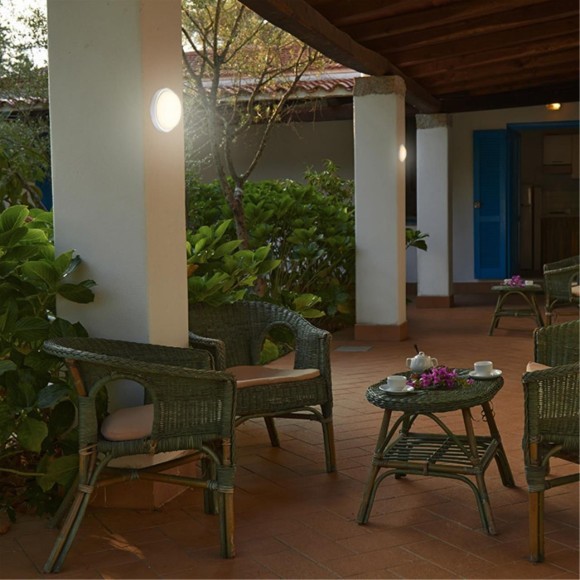 Уличный потолочный светильник Novotech 358014 OPAL IP65 светодиодный LED 12W