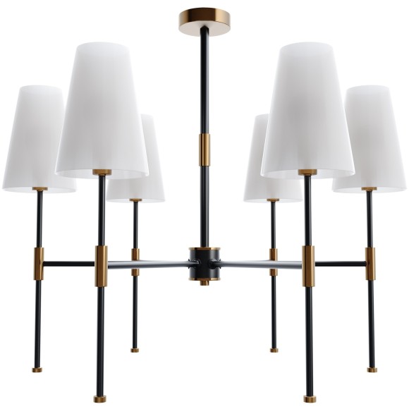 Люстра на штанге Freya FR5196PL-06BBS Tida под лампы 6xE14 40W Люстра на штанге Freya FR5196PL-06BBS Tida под лампы 6xE14 40W