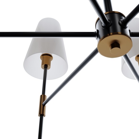 Люстра на штанге Freya FR5196PL-06BBS Tida под лампы 6xE14 40W Люстра на штанге Freya FR5196PL-06BBS Tida под лампы 6xE14 40W