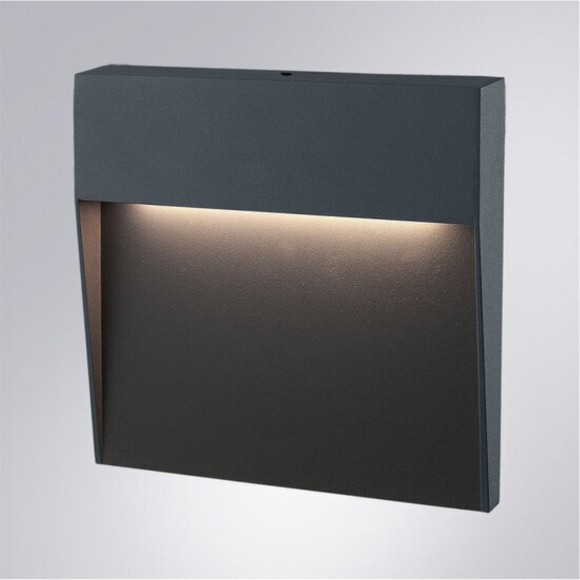 Подсветка для лестниц LED 2700/3400/4000 160 Lm Arte Lamp PIAZZA A3224AL-1BK