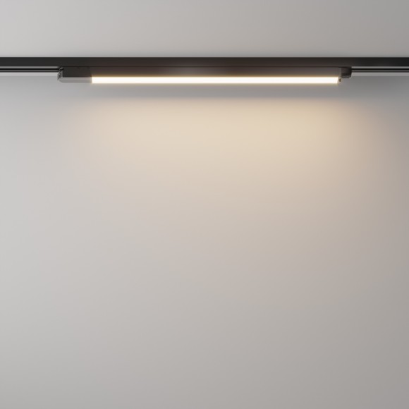 Однофазный двужильный светодиодный трековый светильник Maytoni Unity TR000-1-24W3K-B Basis 3000К 1900Лм CRI90+ 110° 24Вт