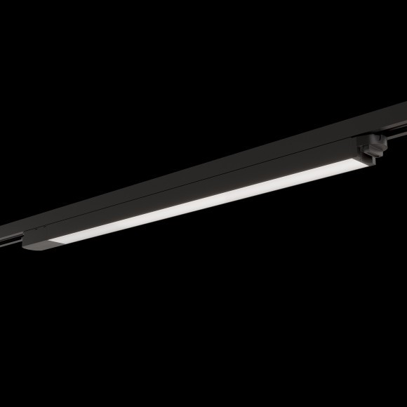 Однофазный двужильный светодиодный трековый светильник Maytoni Unity TR000-1-24W3K-B Basis 3000К 1900Лм CRI90+ 110° 24Вт