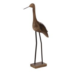 427387 MANIROKA Декоративная фигурка птицы алюминий, дерево, медный