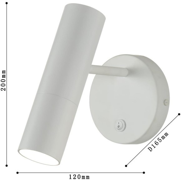 Спот Tube 2108-1W