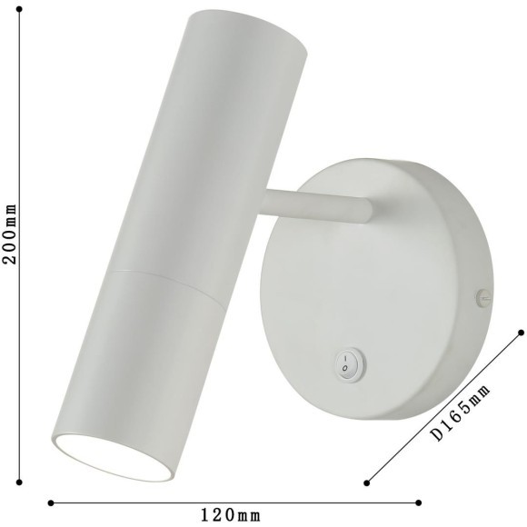 Спот Tube 2108-1W
