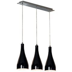 Подвесной светильник с 3 лампами Lussole LSF-1196-03 RIMINI IP21 под лампы 3xE27 180W Подвесной светильник с 3 лампами Lussole LSF-1196-03 RIMINI IP21 под лампы 3xE27 180W