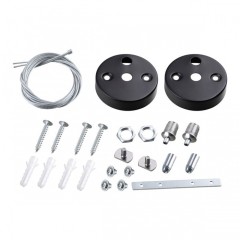 Подвесной комплект для линейных светильников, трос 200см Novotech Bits 359118 Подвесной комплект для линейных светильников, трос 200см Novotech Bits 359118