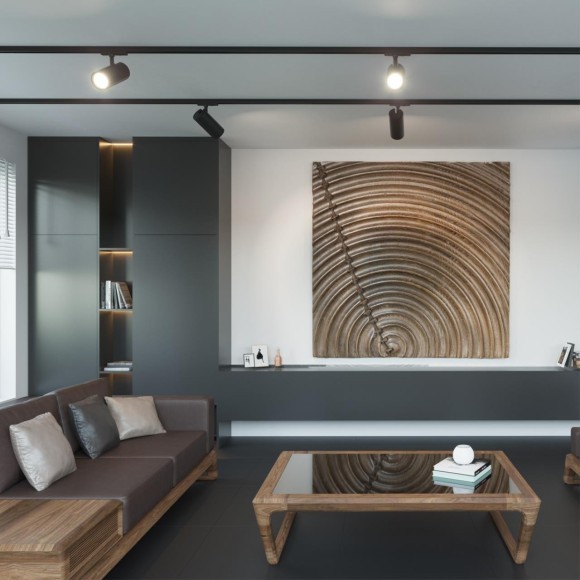 Однофазный двужильный светодиодный трековый светильник Novotech 359150 SELENE 4000К 1440Лм CRI90+ 45° 15Вт