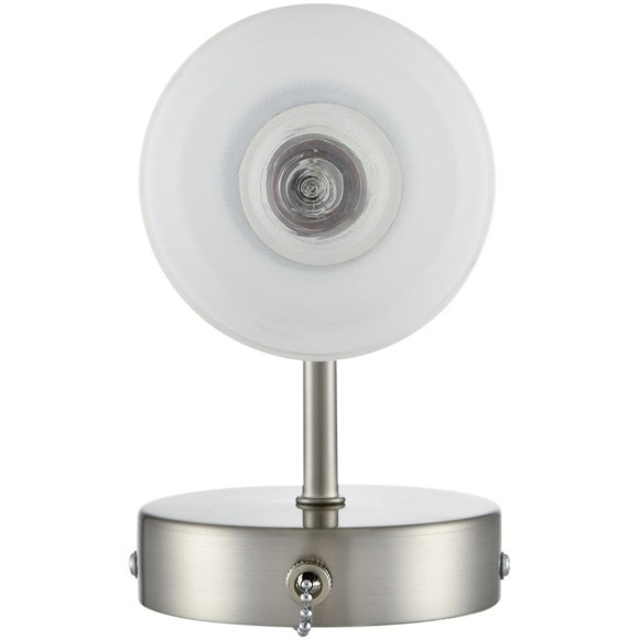 8099/1W COMFI LN25 никель/белый металл/стекло Бра Е14 1*40W 220V MAVE 8099/1W COMFI LN25 никель/белый металл/стекло Бра Е14 1*40W 220V MAVE