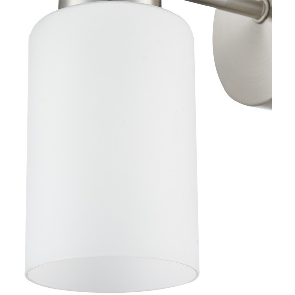 8099/1W COMFI LN25 никель/белый металл/стекло Бра Е14 1*40W 220V MAVE 8099/1W COMFI LN25 никель/белый металл/стекло Бра Е14 1*40W 220V MAVE