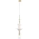 Светильник подвесной Crystal Lux VALENCIA SP1.4 GOLD