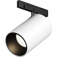 TR187-1-5W3K-M-BW Ультратонкий трековый магнитный светодиодный светильник Maytoni Levity CRI90+ 3000К 375Лм 36° 5Вт