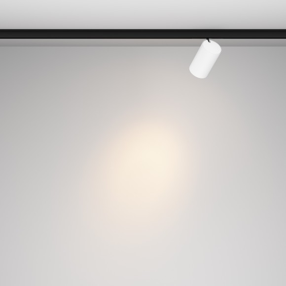 TR187-1-5W3K-M-BW Ультратонкий трековый магнитный светодиодный светильник Maytoni Levity CRI90+ 3000К 375Лм 36° 5Вт