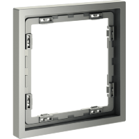 Рамка пластиковая VOLTUM S70 на 1 пост, (сталь)