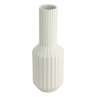 421022 HIRADO Декоративная ваза керамика белый D128 H335