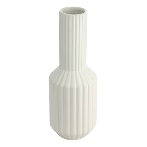 421022 HIRADO Декоративная ваза керамика белый D128 H335 421022 HIRADO Декоративная ваза керамика белый D128 H335