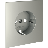 Накладка для розетки с заземлением, S70 (сталь)