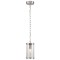 1046/11/01P Stilfort Vase (Вэйс) Никелевый подвесной светильник с прозрачным стеклянным плафоном E14 на 1 лампу
