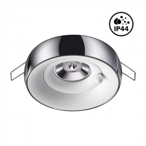 Встраиваемый светильник Novotech 370799 WATER IP44 под лампу 1xGU10 50W Встраиваемый светильник Novotech 370799 WATER IP44 под лампу 1xGU10 50W