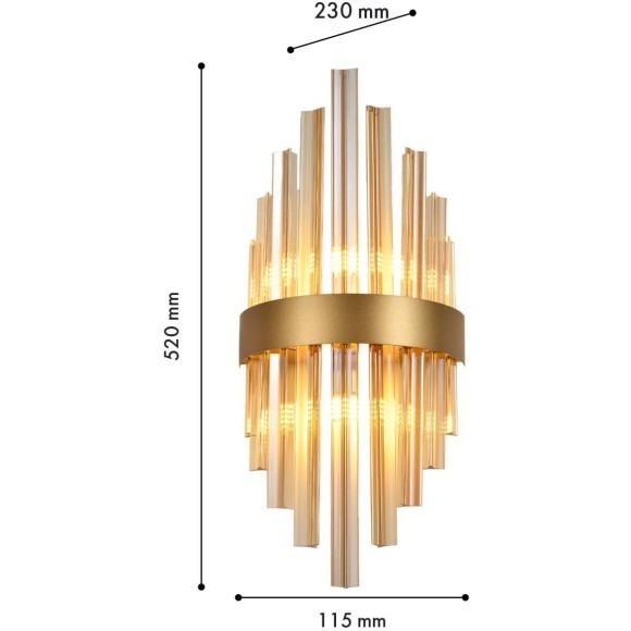Настенный светильник Marquis 4263-1W Настенный светильник Marquis 4263-1W