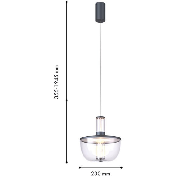 Подвесной светильник Flaska 4312-1P