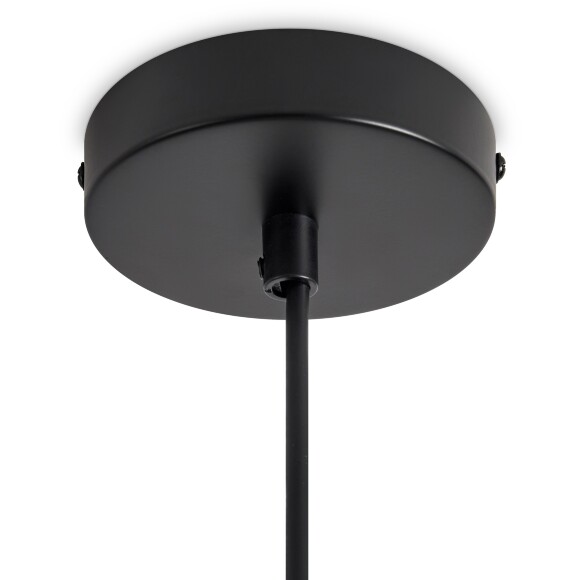 Freya Globo FR5628PL-01BGW1 Светильник подвесной декоративный интерьерный, плафон 23см, основание черный металл, плафон кремовое стекло, под лампу E27 макс 60Вт IP20, высота 340-2060мм